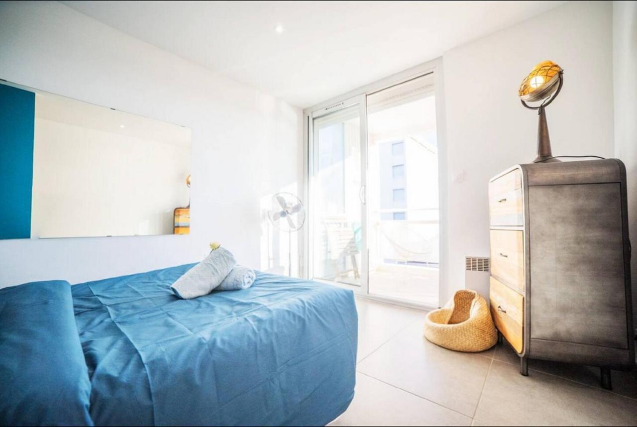 Le Calderini Appart: Beachfront Residence with Free Wi-Fi and Parking La Grande-Motte Exterior photo