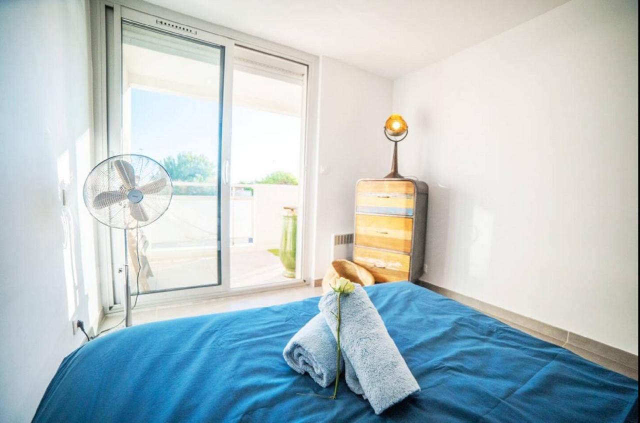 Le Calderini Appart: Beachfront Residence with Free Wi-Fi and Parking La Grande-Motte Exterior photo